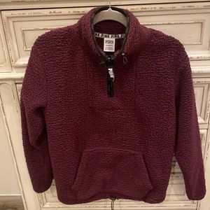 VS PINK SHERPA JACKET